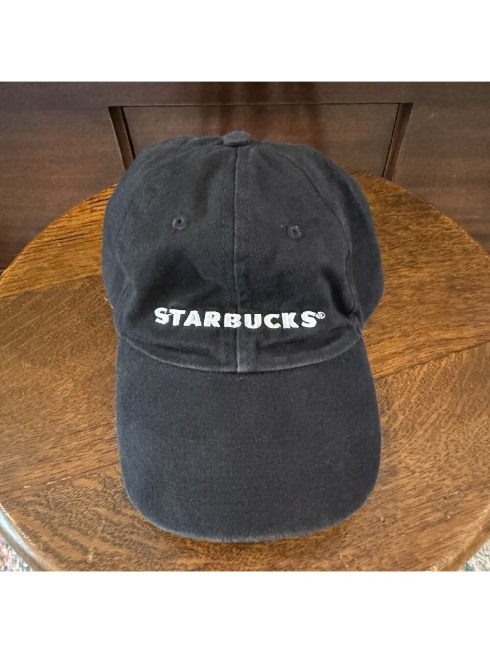 Starbucks Coffee Company Black Logo Baseball Cap Hat Dad Hat Embroidered